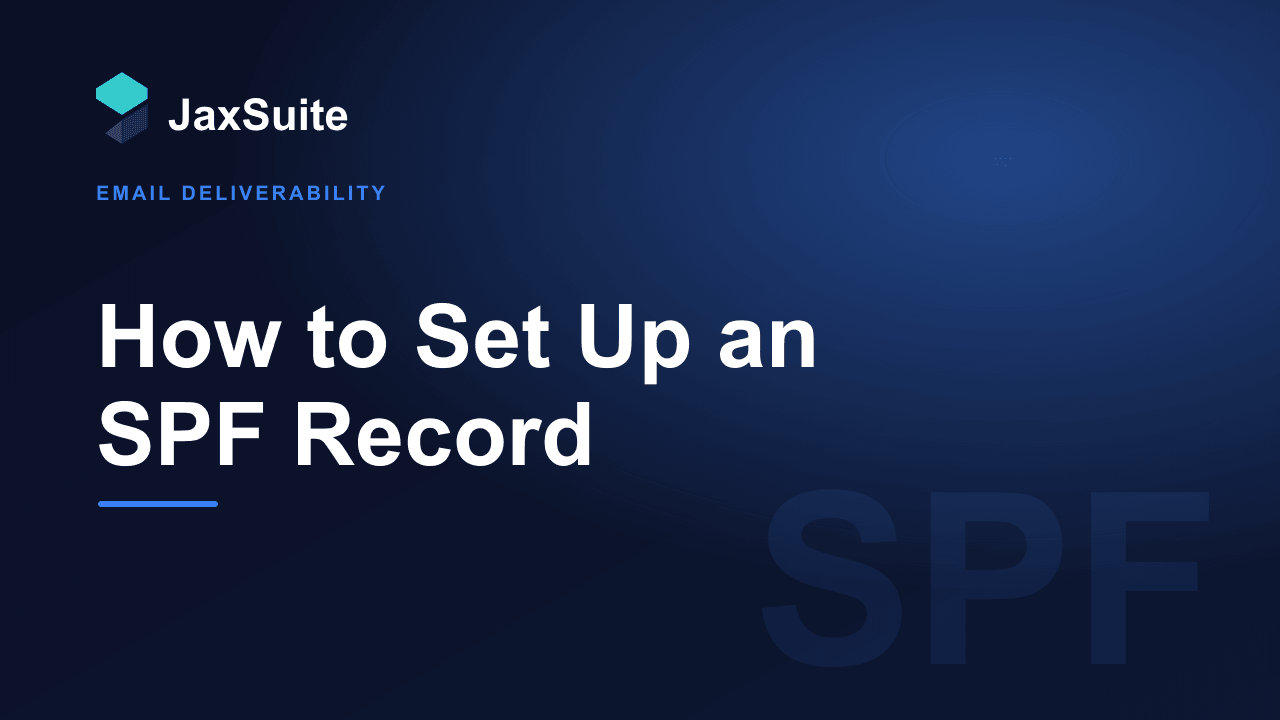 How to Set Up an SPF Record